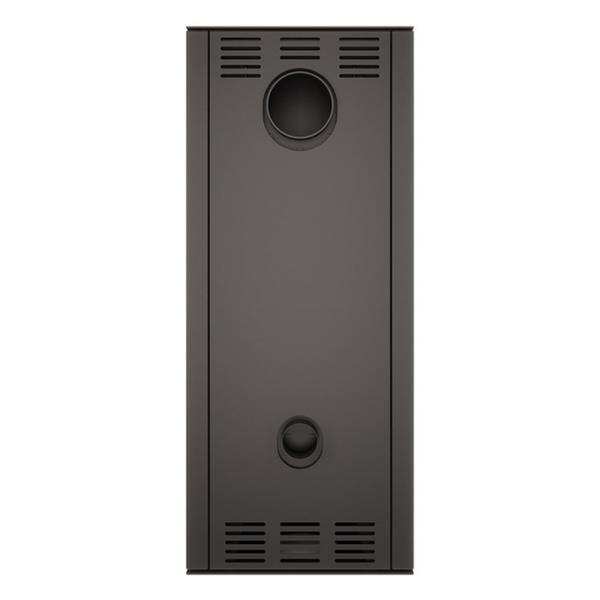 Сталева піч камін SAVEN Vatra L 40x50 ECO 6.6 кВт на дровах (чорний шамот) SV/L/40/50/BL фото