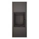 Сталева піч камін SAVEN Vatra L 40x50 ECO 6.6 кВт на дровах (чорний шамот) SV/L/40/50/BL фото 5