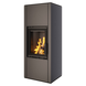 Сталева піч камін SAVEN Vatra L 40x50 ECO 6.6 кВт на дровах (чорний шамот) SV/L/40/50/BL фото 2