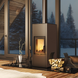 Сталева піч камін SAVEN Vatra L 40x50 ECO 6.6 кВт на дровах (чорний шамот) SV/L/40/50/BL фото 12