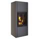 Сталева піч камін SAVEN Vatra L 40x50 ECO 6.6 кВт на дровах (чорний шамот) SV/L/40/50/BL фото 3
