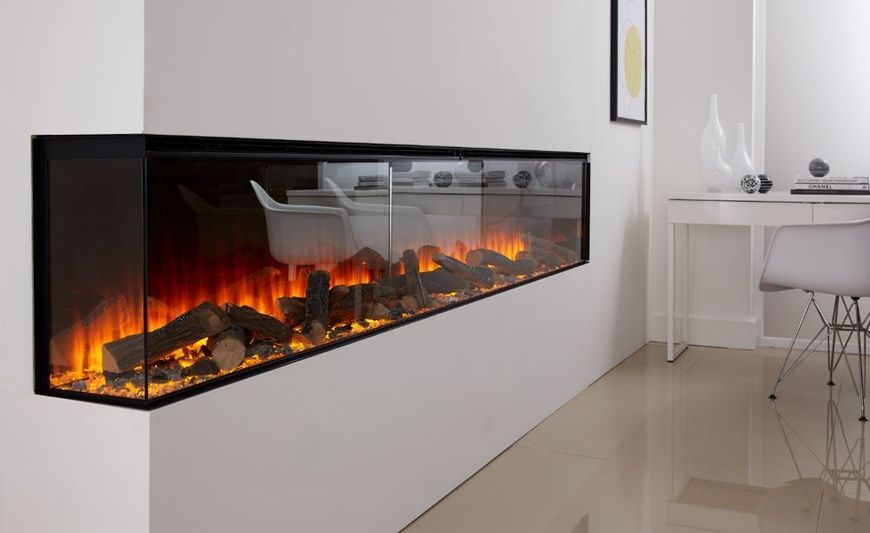 Настенный электрокамин British Fires NEW FOREST 2400 трехсторонний NEW FOREST 2400 фото