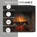 Электрическая вставка TAGU PowerFlame 2 с обогревом E621EU фото 11