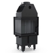 Стальная каминная топка DEFRO HOME INTRA XSM BL MINI 8,3 кВт (черный шамот) KOM-PR-XSM-BL-MINI-black clam фото 1