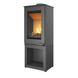 Сталева піч-камін KAWMET VENUS S16 S-Box ECO 9.5 кВт з боксом для дров WS16-SBox фото 3