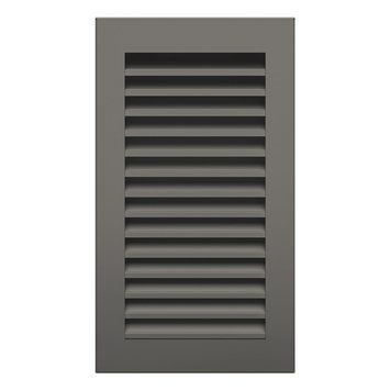 Вентиляційна решітка для каміна SAVEN Hide Vertical 30х17 (графіт) HV/30/17/G фото