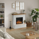 Каминокомплект Tagu ROLF PowerFlame с обогревом (белый) M470WH2-23PF1A фото 8