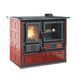 Кухонная печь на дровах La Nordica ROSA 8,8 кВт (MAIOLICA Bordeaux) 3003420 фото 1