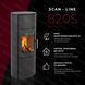 Стальная печь-камин Heta Scan-Line 820S 6,8 кВт на дровах (Steel) 80450300 фото 5