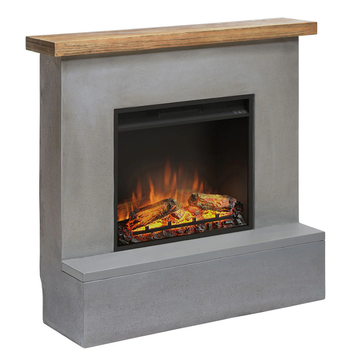 Камінокомплект Tagu ROLF PowerFlame з обігрівом (сірий) M470GR4-23PF1A фото