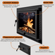 Комплект чугунных дверей Iron Fire Megan 590х485 мм для камина/барбекю с огнеупорным стеклом Robax + поддувальная Style 50 315х165 мм 1489 фото 6