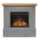 Каминокомплект Tagu ROLF PowerFlame с обогревом (серый) M470GR4-23PF1A фото 2