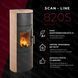 Стальная печь-камин Heta Scan-Line 820S 6,8 кВт на дровах (Sandstone) 80450300/KON1601 фото 5