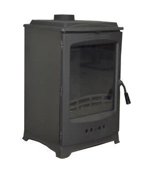 Чавунна піч-камін FLAME STOVE LODI KLASIK на дровах 5 кВт FS-201 фото