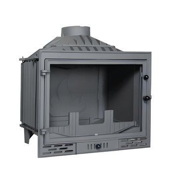 Чугунная каминная топка FERGUSS FGS LUX 20 10,5 кВт с шибером 5011 фото