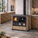 Кухонная печь на дровах La Nordica ROSA 8,8 кВт (MAIOLICA Taupe) 3003422 фото 3