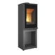 Сталева піч-камін KAWMET VENUS S16 L-Box Decor ECO 9.5 кВт з боксом для дров WS16-LBox-Decor фото 3