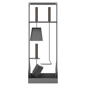 Набор для камина SAVEN Set 5 SL black SS/5SL/BL фото