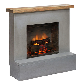 Камінокомплект Tagu ROLF PowerFlame 2 з обігрівом (сірий) M470GR4-E621EU фото