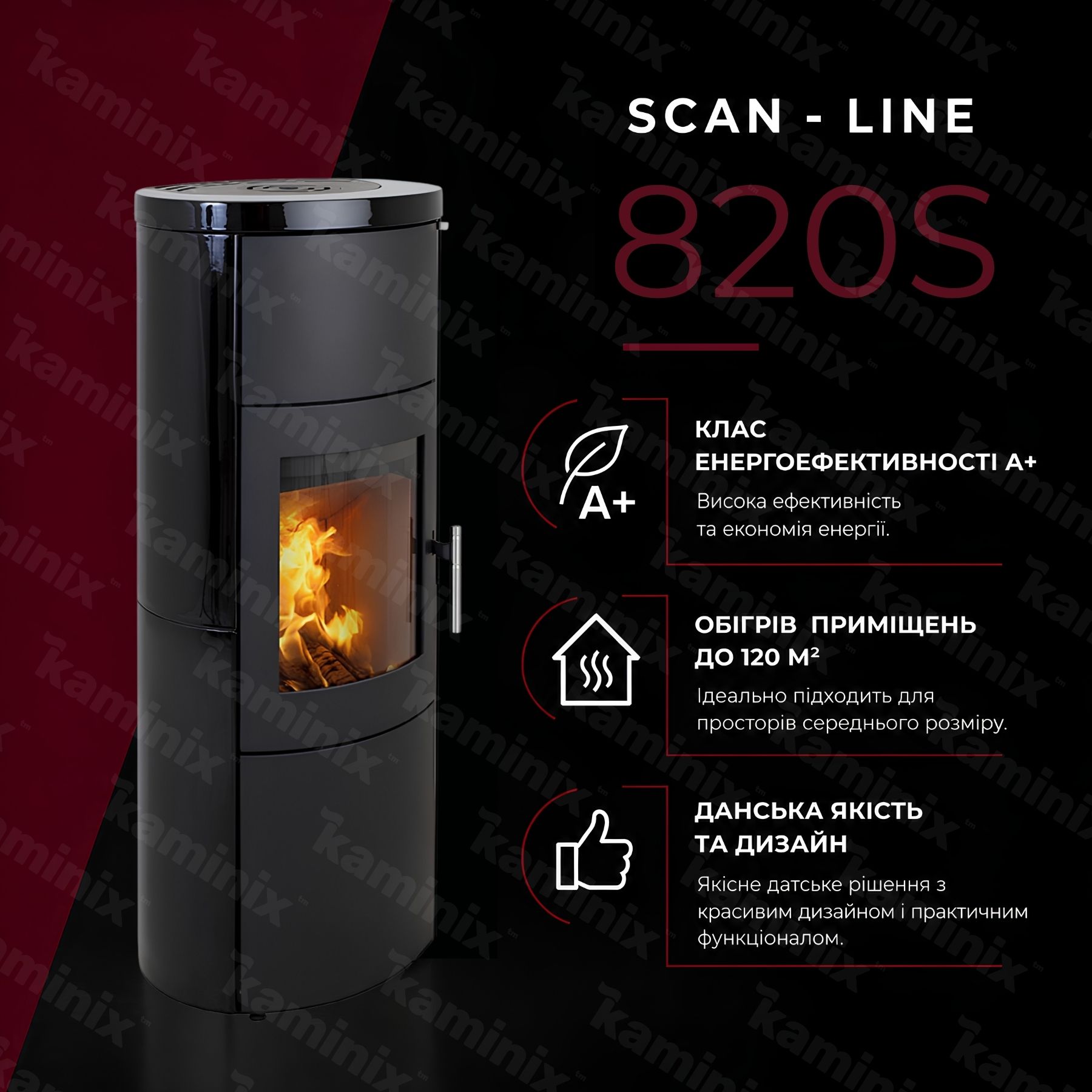 Преимущества печи Heta Scan-Line 820S
