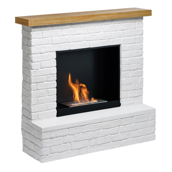 Підлоговий біокамін Tagu ROLF FreeFlame (білий) M470WH2-B611 фото