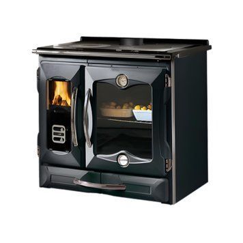 Кухонна піч на дровах La Nordica SUPREMA 9 кВт (Black) 3004330 фото