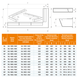 Кутова вентиляційна решітка для каміна SAVEN Loft Angle 60х600х800 ліва (чорний) Loft/NL/6/60/80/Bl фото 4