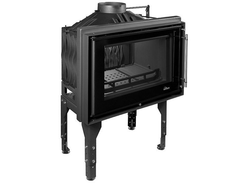 Чавунна камінна топка UNIFLAM 720 PRESTIGE ECO 10 кВт з шибером 3134 фото