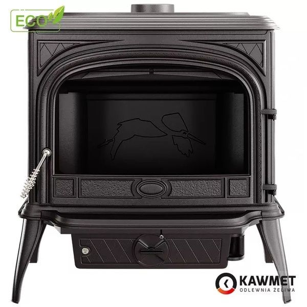Чугунная печь-камин KAWMET Premium SPHINX S6 ECO 13,9 кВт на дровах S6 фото