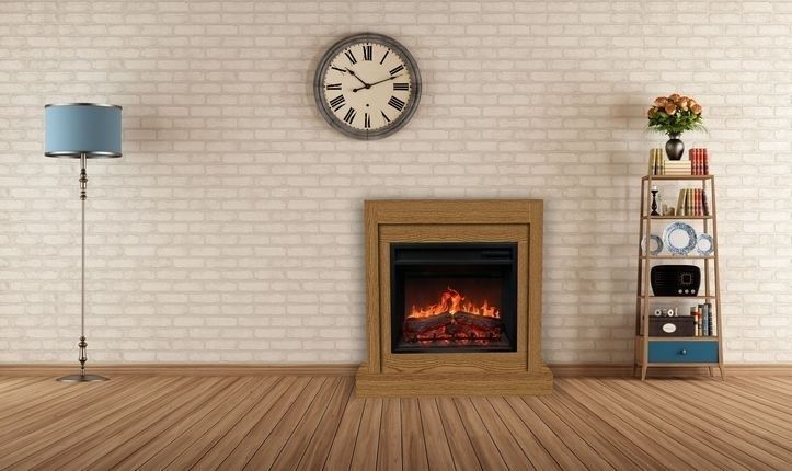 Каминокомплект AFLAMO VIGO MODERN LED 60 Classic с обогревом (дуб) VIGO MODERN ДУБ + LED 60 фото