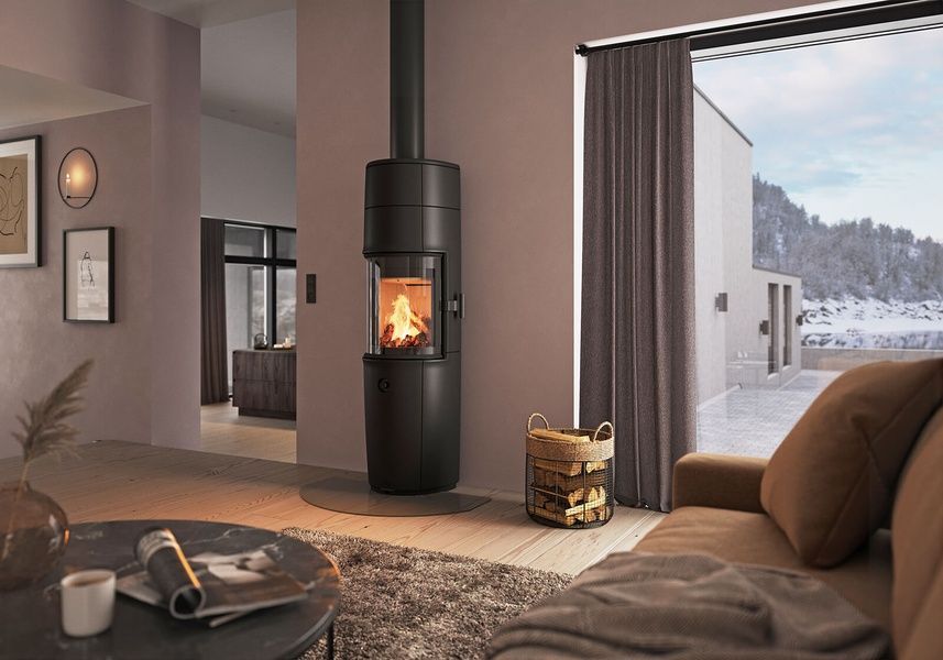 Чугунная печь камин Jotul F 176 5 кВт на дровах. 21062959 фото