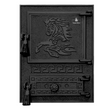 Чугунные дверцы Iron Fire Versace WG 370х485 мм для печи/барбекю