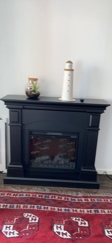 Каминокомплект Tagu Magna с обогревом (черный) FM464-BL1-23PF1A фото