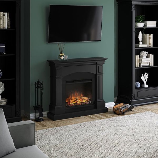Каминокомплект Tagu Magna с обогревом (черный) FM464-BL1-23PF1A фото