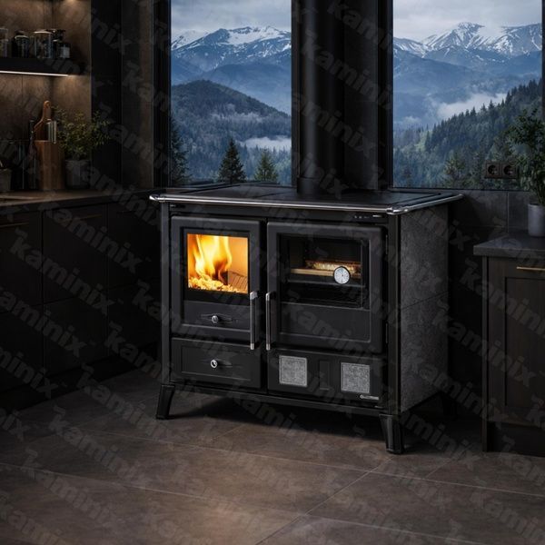 Кухонна піч на дровах La Nordica GARDENIA XXL 10,5 кВт (PETRA) 3007210 фото