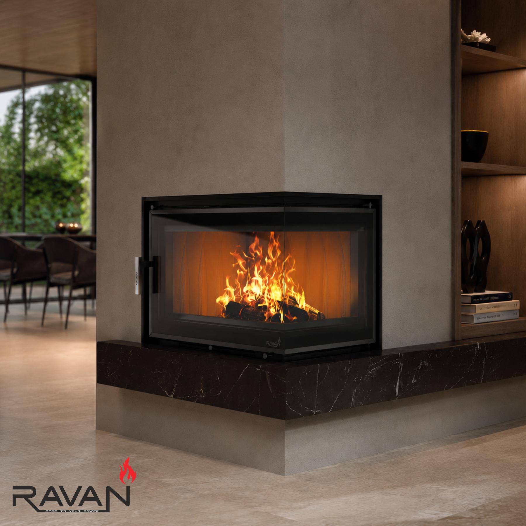 Переваги камінної топки Ravan IMPERIAL 700 R