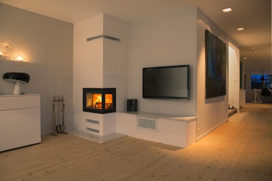 Чавунна камінна топка Jotul I 520 FR 7 кВт з правим бічним склом 30044745 фото
