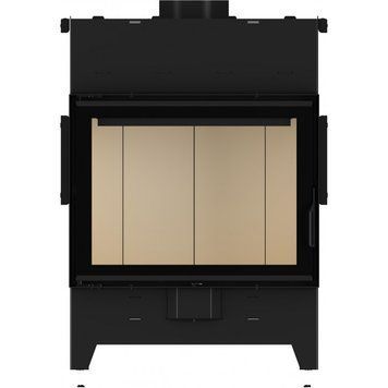 Стальная каминная топка AK SPARK 70x54 11 кВт на дровах AKS70/54 фото