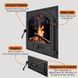Комплект чугунных дверей Iron Fire Cameron 480х475 мм для камина/барбекю с огнеупорным стеклом Robax + поддувальная Style 35 315х180 мм 1486 фото 7