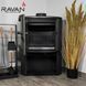 Чавунна піч камін Ravan Deluxe 14 кВт на дровах 5283 фото 10