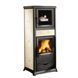 Чавунна піч-камін La Nordica ROSSELLA PLUS FORNO 9,4 кВт з духовкою (CERAMICA Liberty Panna) 3009902 фото 1