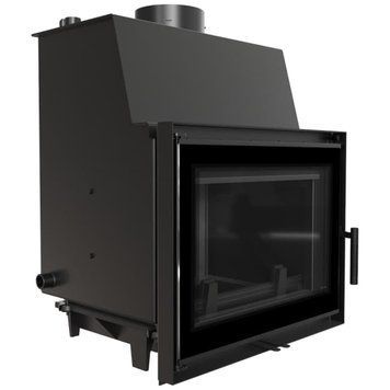 Чугунная каминная топка KRATKI ZOSIA PW 14 DECO 14 кВт с водяным контуром ZOSIA/PW/DECO фото