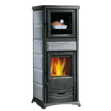 Чугунная печь-камин La Nordica ROSSELLA PLUS FORNO 9,4 кВт с духовкой (PETRA) 3009910 фото