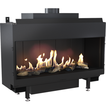 Газовая каминная топка Kratki LEO 100 NG 10 кВт LEO/100/G20 фото