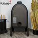 Чугунная печь камин Ravan Onoma 9 кВт на дровах 5281 фото 11