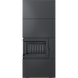 Чавунна модульна топка Kratki SIMPLE 12 BS BOX 8 кВт в сталевій обудові з правим кутовим склом SIMPLE/BOX/P/S/BLACK фото 3