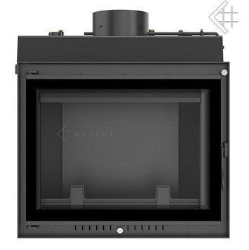 Чугунная каминная топка KRATKI ANTEK PW 8 DECO 8 кВт с водяным контуром ANTEK/PW/8/W/DECO фото