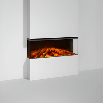 Трехсторонний электрокамин La Nordica LUMEN 1200 с обогревом (2в1 на стену/в нишу) 3005741 фото