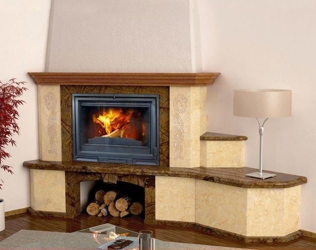 Чугунная каминная топка KAWMET Premium HERMES 14 кВт F23 фото