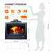 Чугунная каминная топка KAWMET Premium HERMES 14 кВт F23 фото 14
